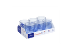 Duralex - Pack de 6 tazas Versailles - Azul marino - 26Cl