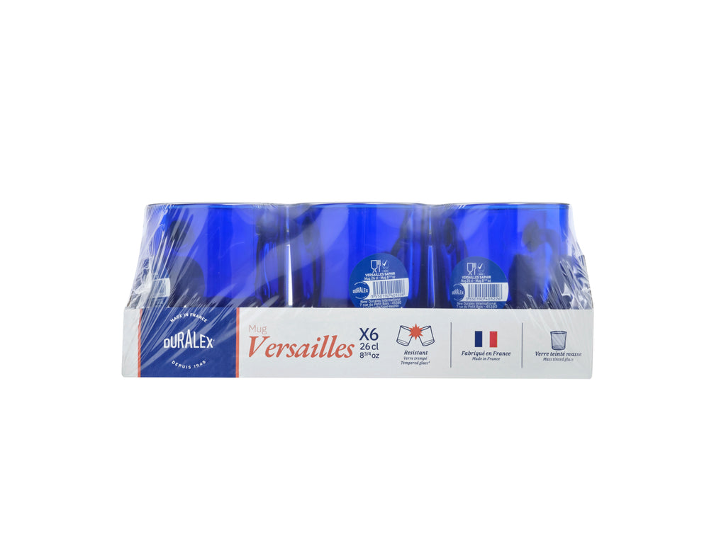 Pack De 6 Mugs Versailles - Saphir - 26Cl