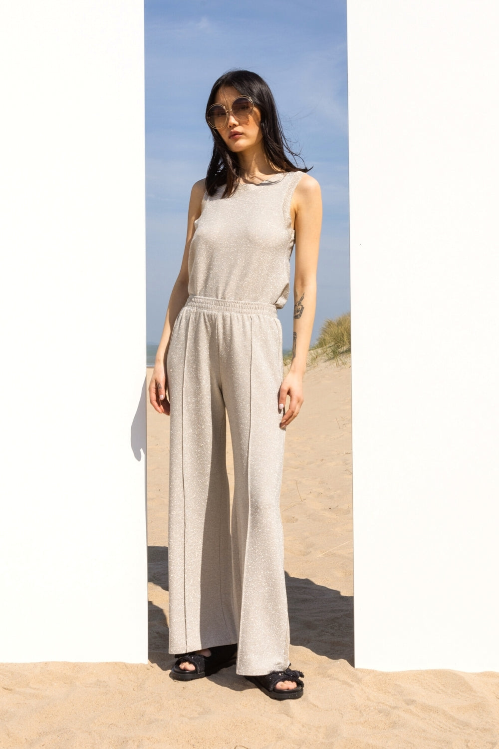 Pantalón Ray Beige