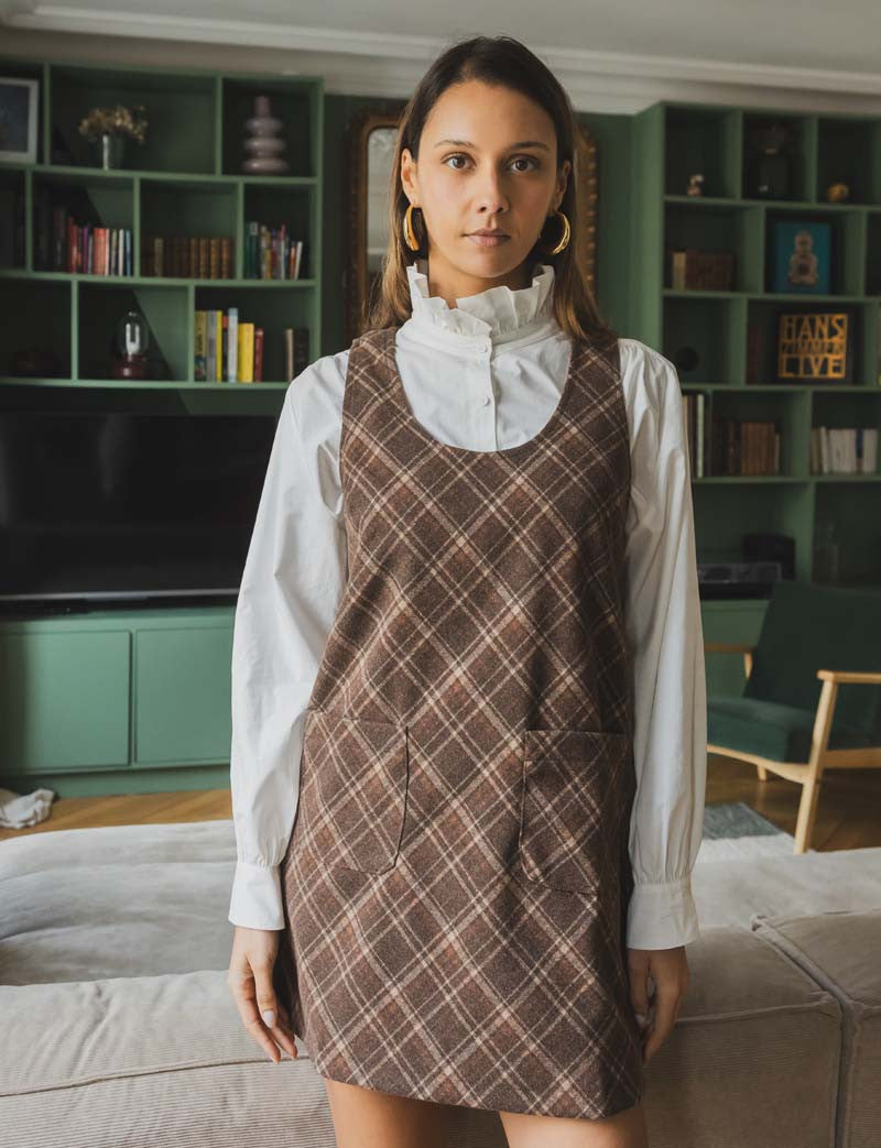 Robe À Carreaux Elym