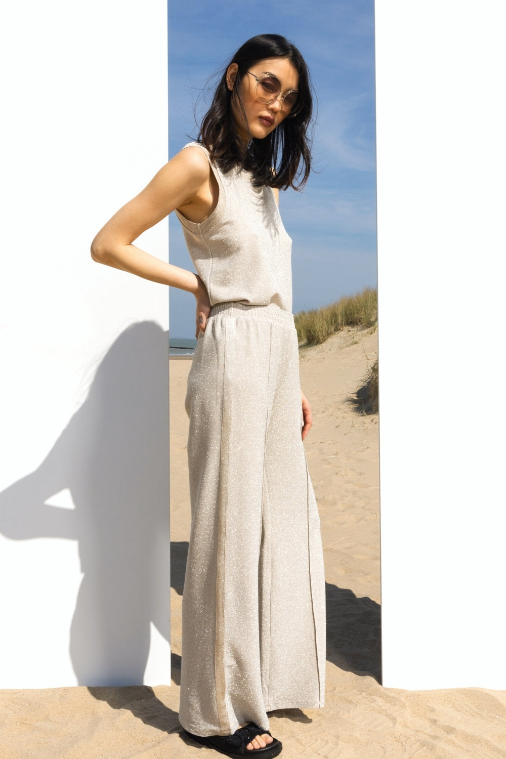 Pantalón Ray Beige