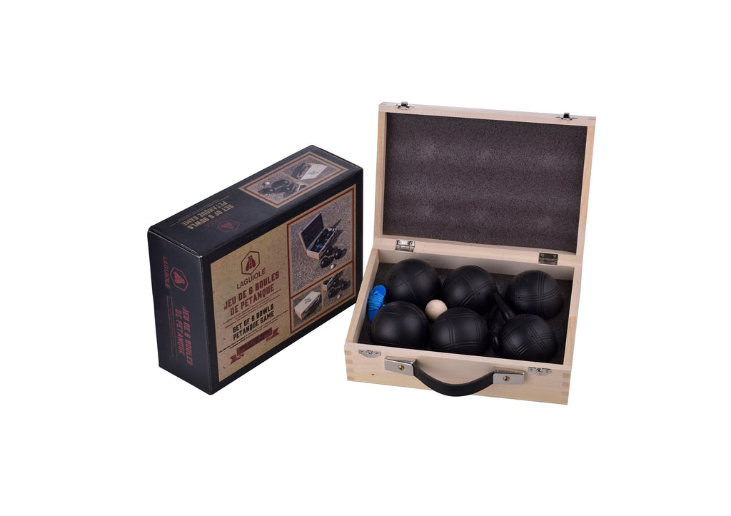 Juego De 6 Bolas De Petanca - Black Edition