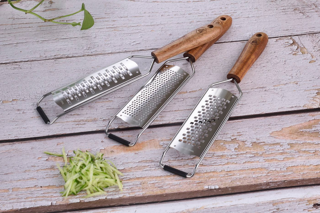 Lot De 3 Râpes À Fromage