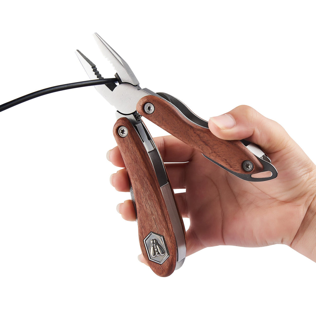 Multi-Function Pliers - Rosewood Handle - 12 Functions