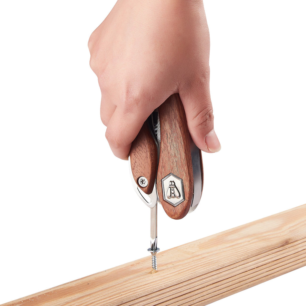 Multi-Function Pliers - Rosewood Handle - 12 Functions