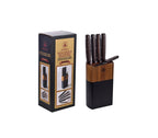 Set de 5 Piezas - Cuchillos de Cocina - Titanio