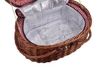 Cesta de picnic más fresca para 2 personas - Marrón