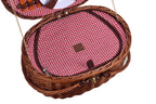 Cesta de picnic más fresca para 2 personas - Marrón