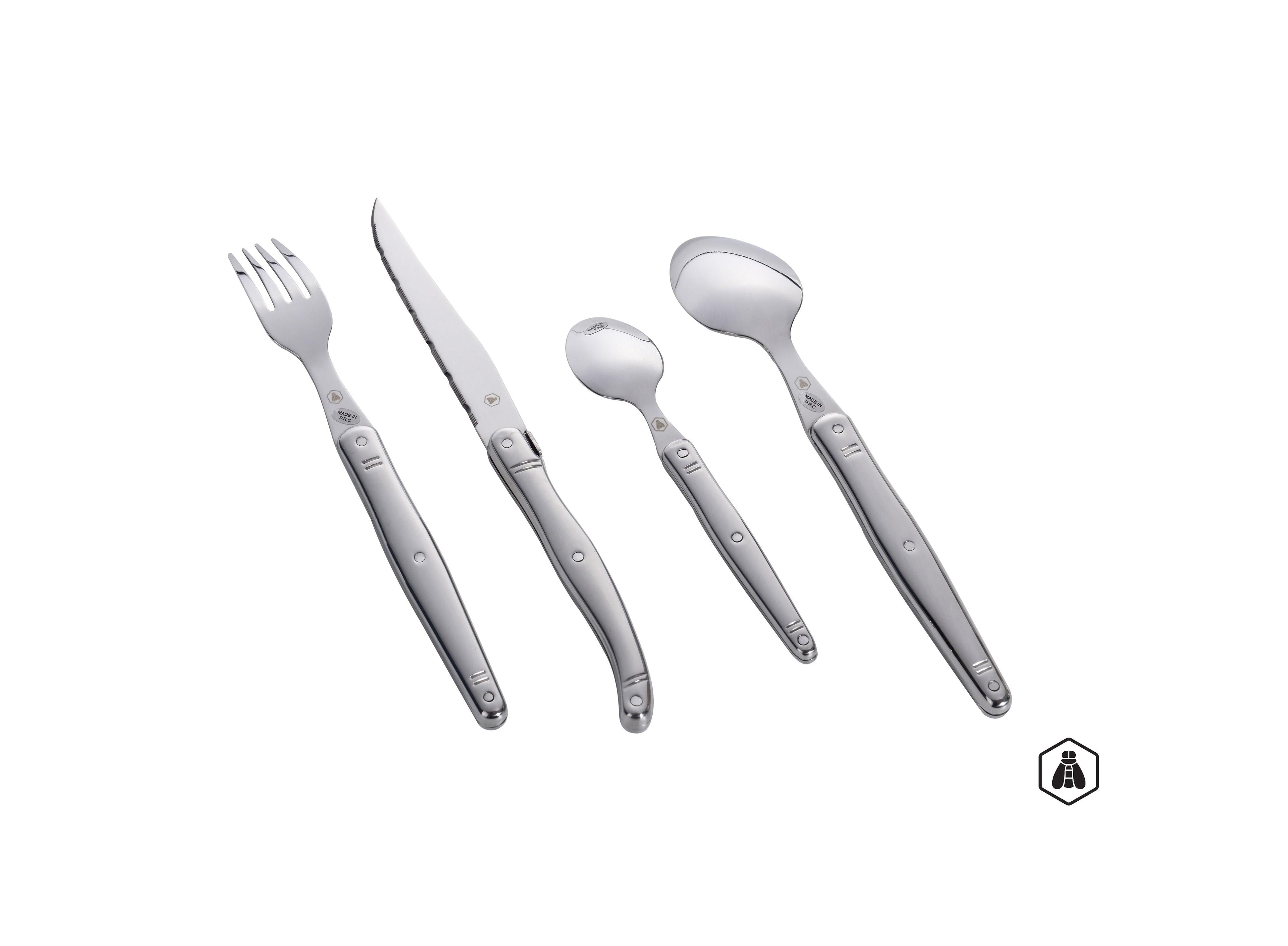 Cutlery Set - Stainless Steel - 16 Pieces