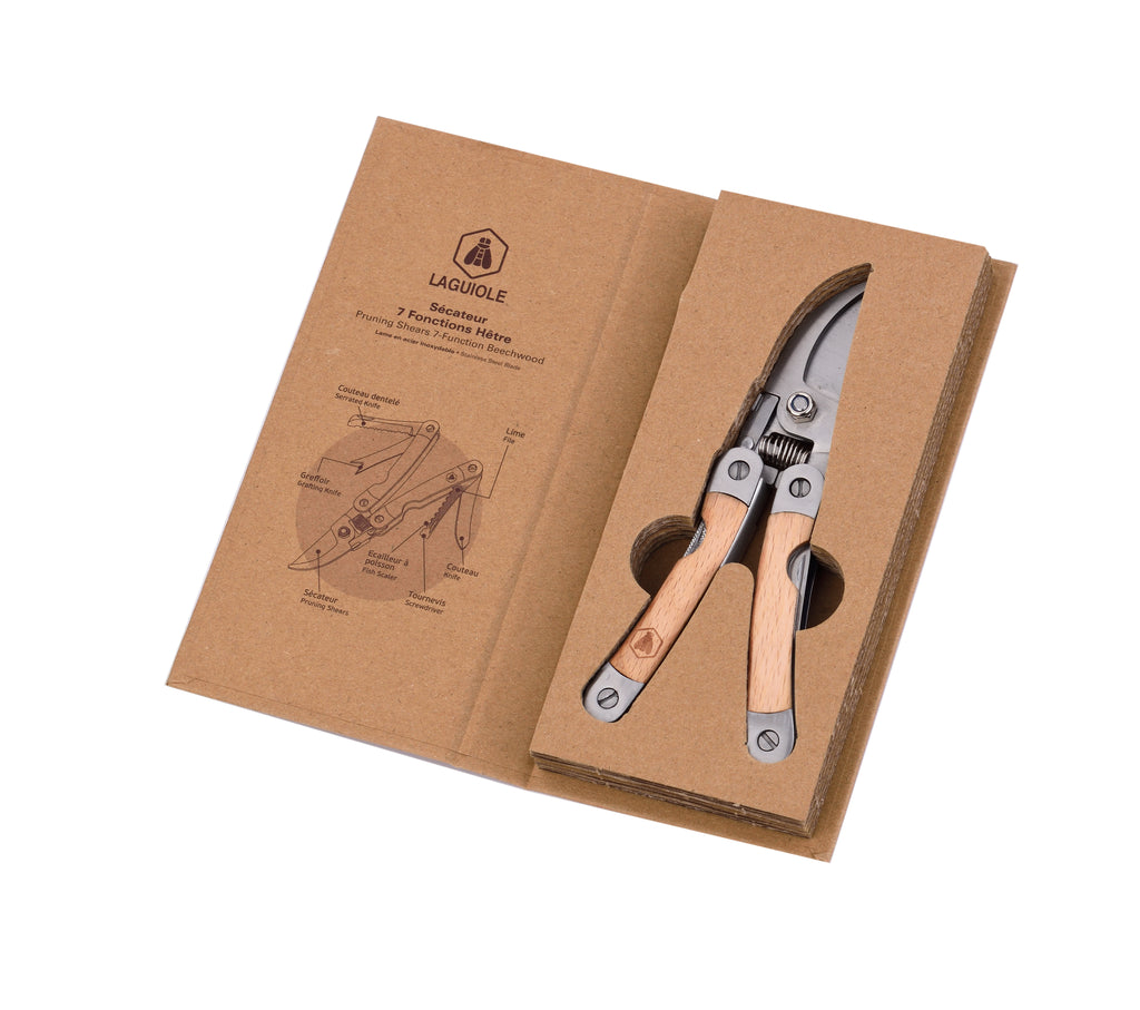 Sécateur Multifonctions - Bois Certifié