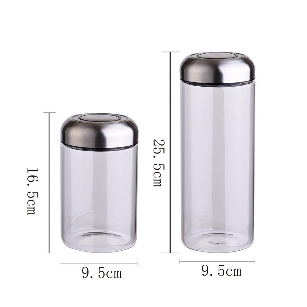 Borosilicate Storage Boxes 900 Ml And 1500 Ml