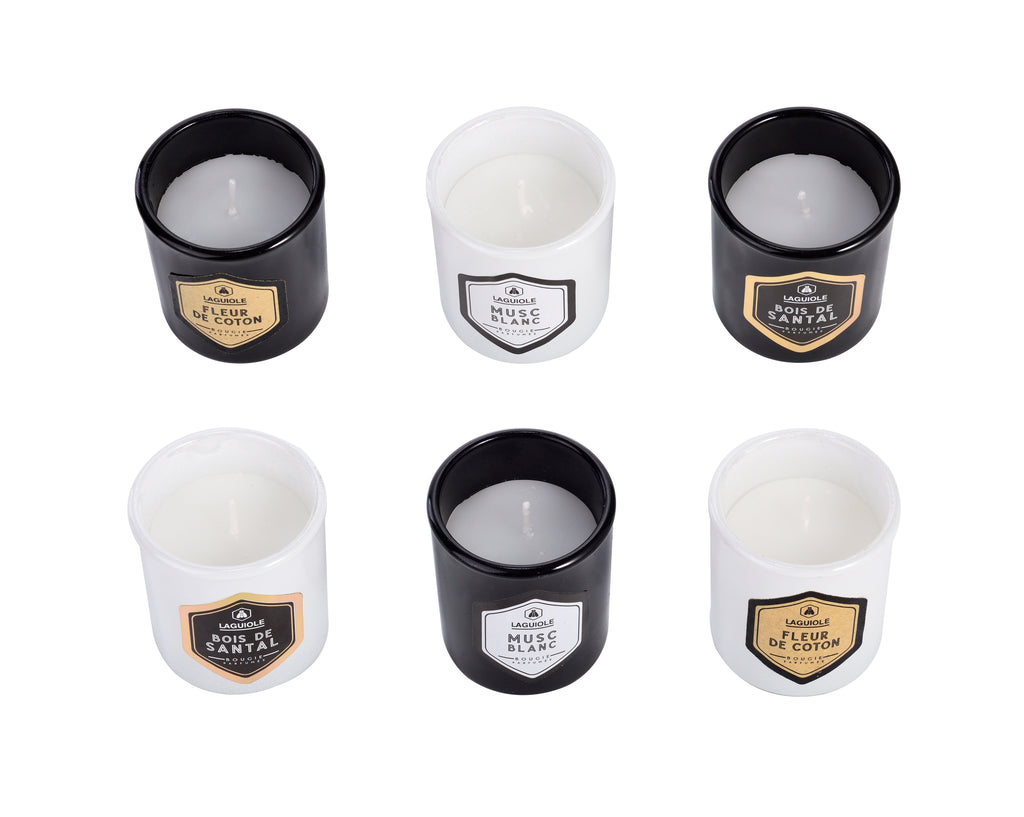 Coffret De 6 Bougies Parfumées - Cire Naturelle