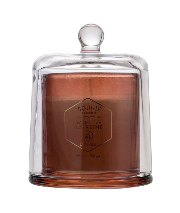 Bougie Parfumée Et Sa Cloche Musc Blanc 22 Heures De Parfum 145 G