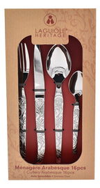 Heritage 16-Piece Arabesque Cutlery Set