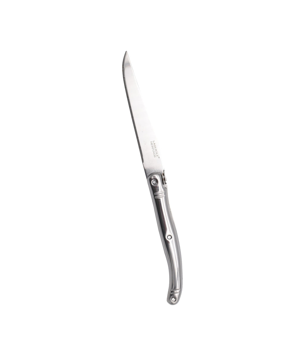 Estuche De 6 Cuchillos Para Carne - Metal