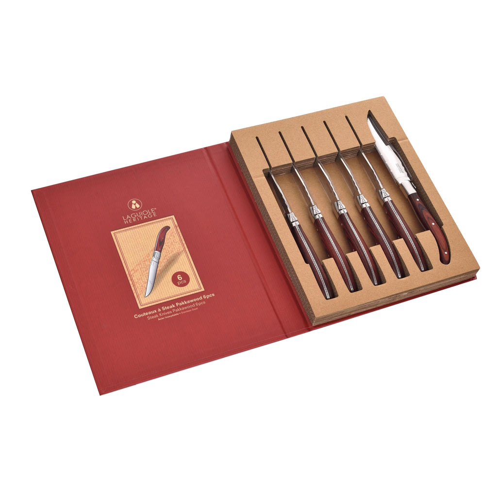 Coffret De 6 Couteaux À Steak - LG Heritage