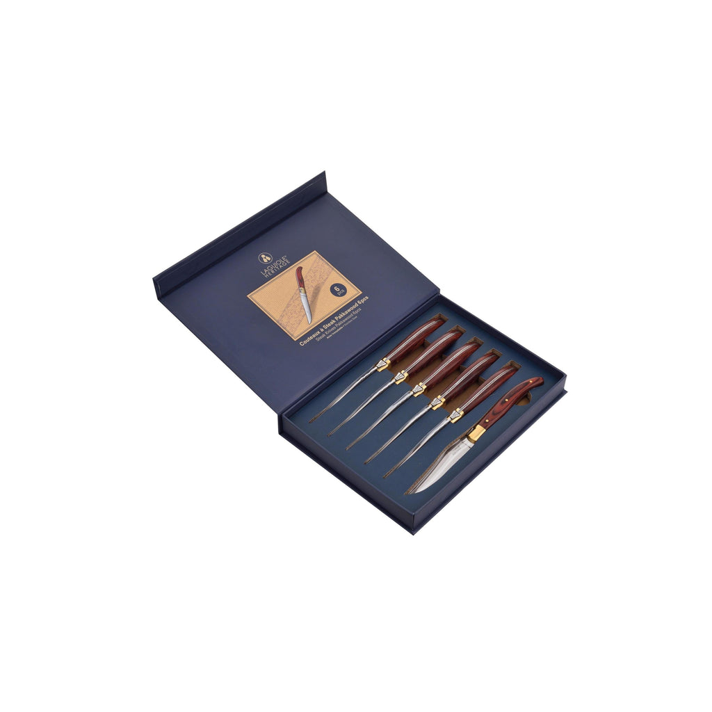 Coffret De 6 Couteaux De Table - Lg Héritage