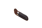 Cuchillo plegable y su estuche