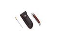 Cuchillo plegable y su estuche