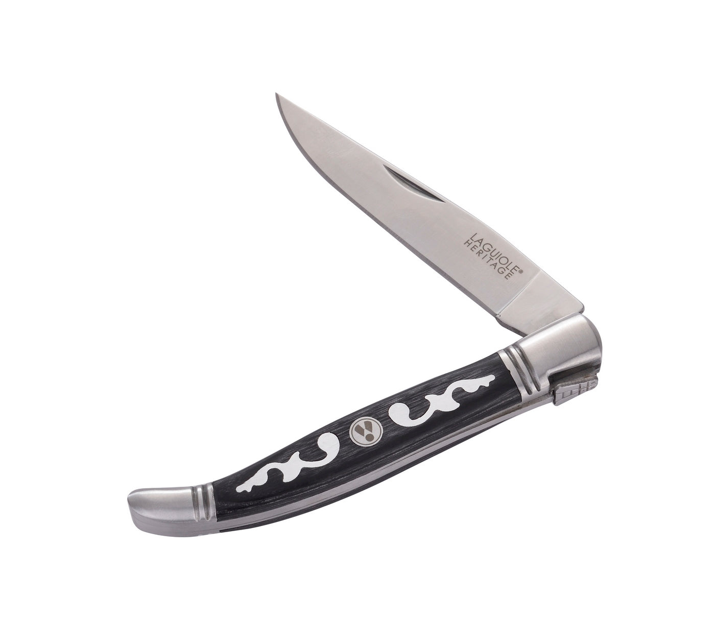Couteau Pliant Manche En Bois Pakka Gris