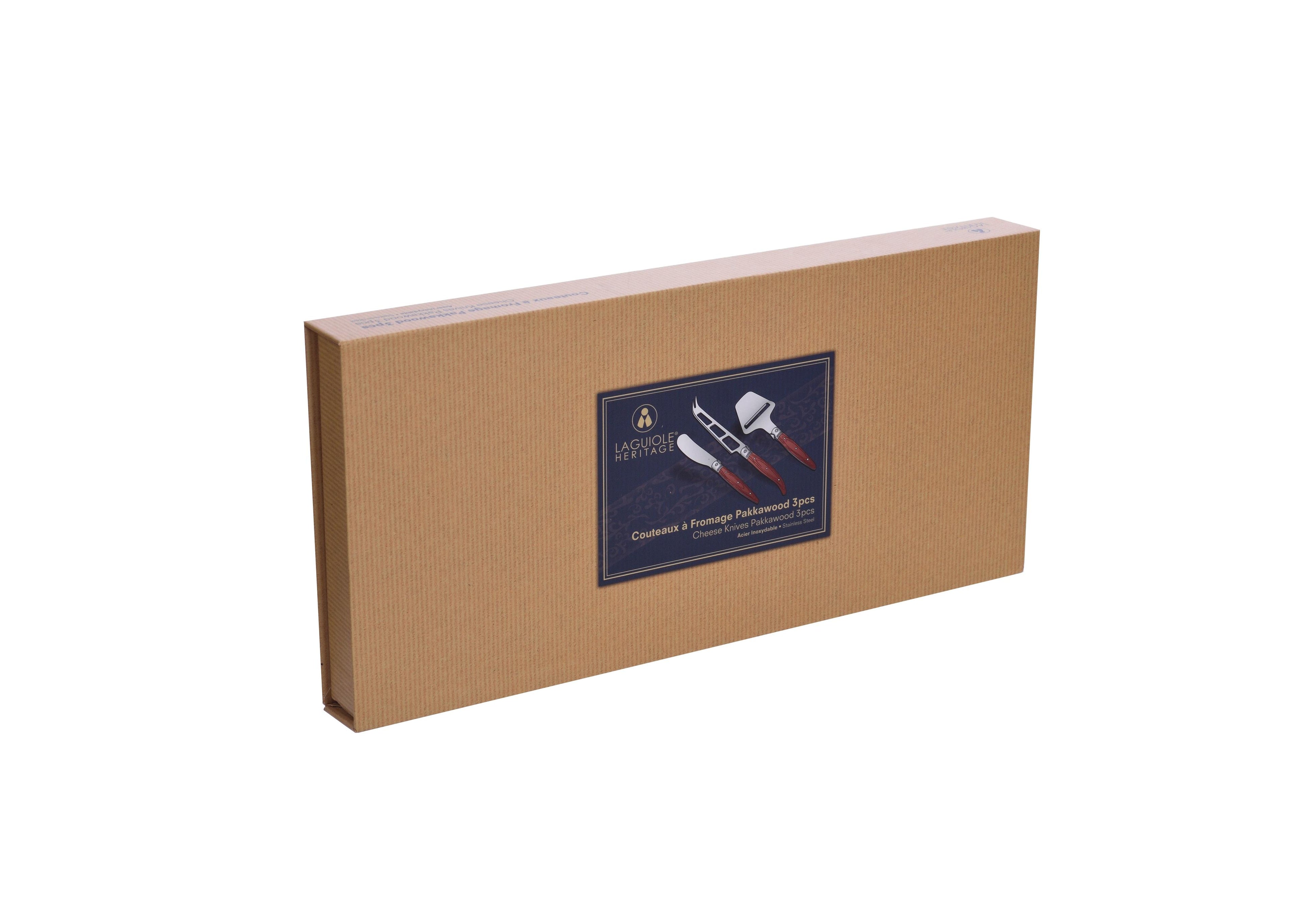 Caja De 3 Cuchillos Para Queso - Lg Héritage