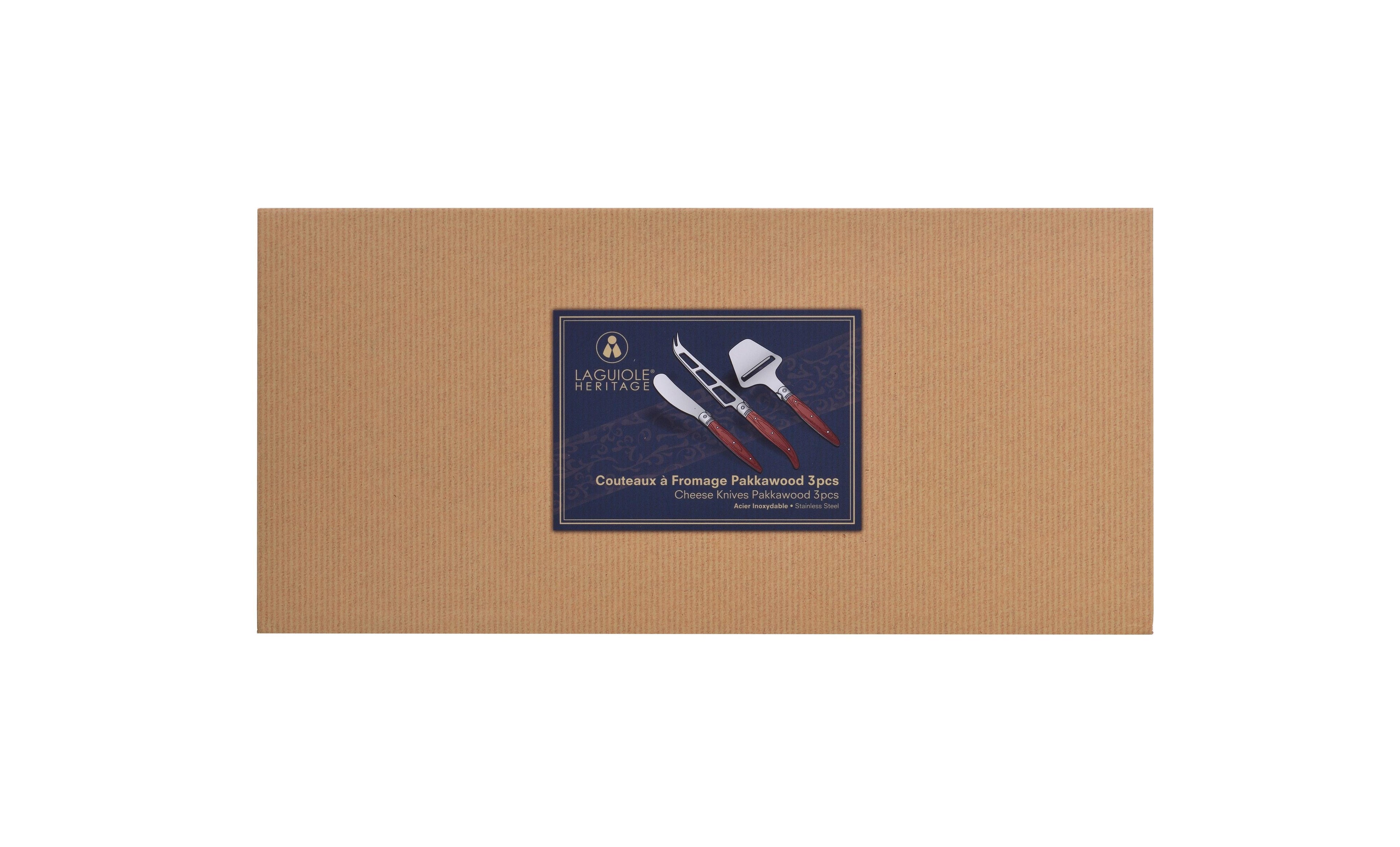 Caja De 3 Cuchillos Para Queso - Lg Héritage