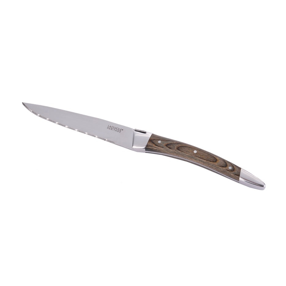 Laguiole Héritage Estuche de 6 cuchillos para filete