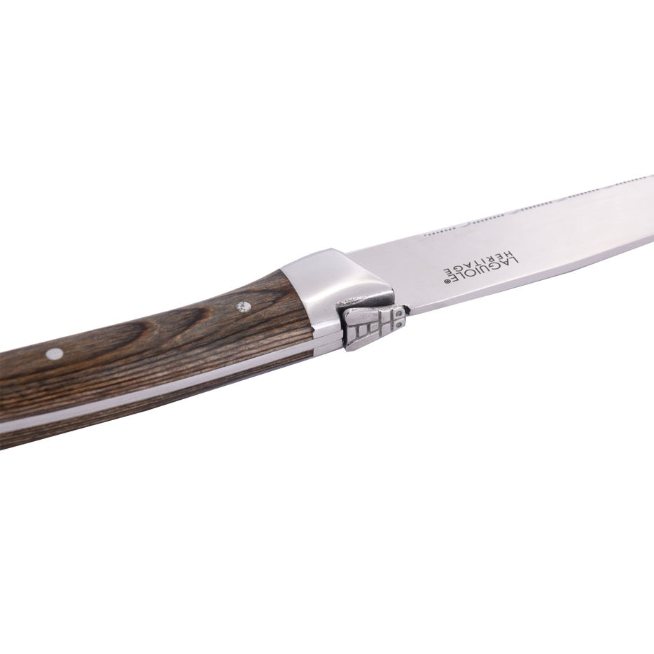 Laguiole Héritage Estuche de 6 cuchillos para filete