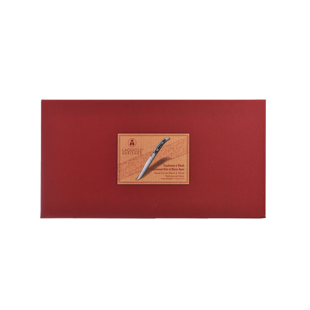 Coffret De 4 Couteaux À Steak Laguiole Héritage