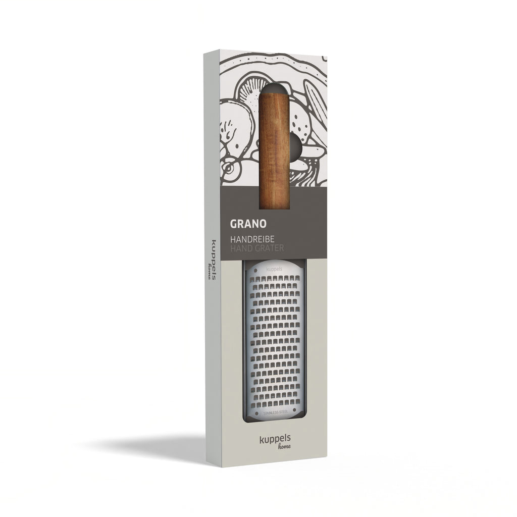 Grano - Rallador con Mango en Madera de Acacia - Madera