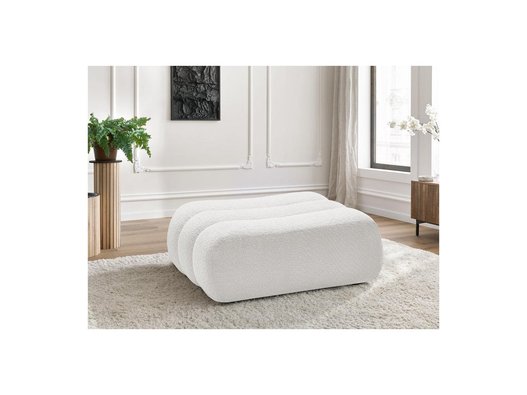 Azra - Pouf - Tissu Bouclette