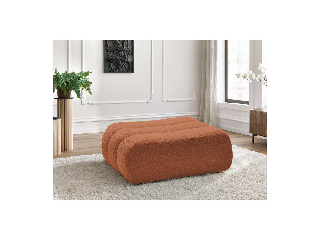 Azra - Pouf - Tissu Bouclette