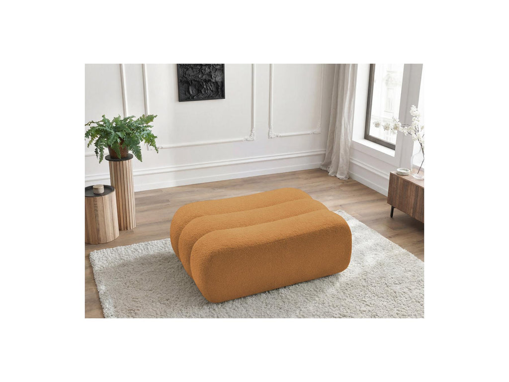 Azra - Pouf - Tissu Bouclette