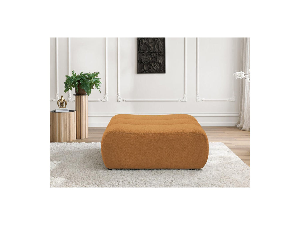 Azra - Pouf - Tissu Bouclette