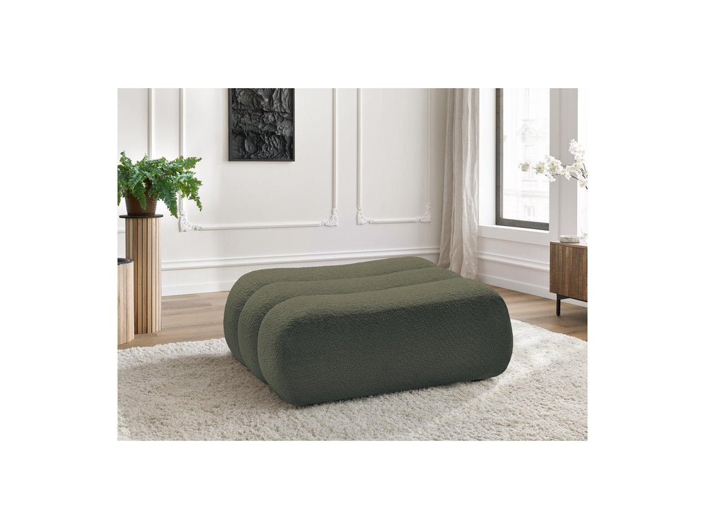 Azra - Pouf - Tissu Bouclette
