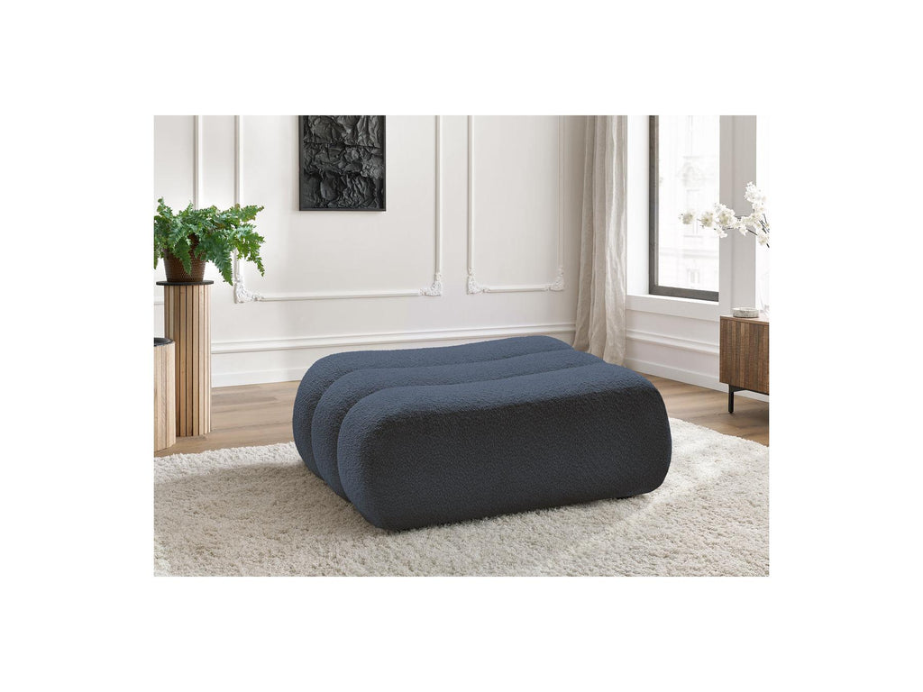 Azra - Pouf - Tissu Bouclette