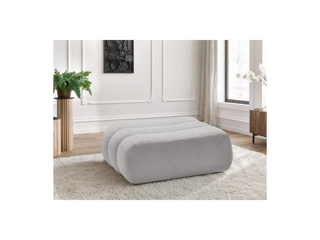 Azra - Pouf - Tissu Bouclette