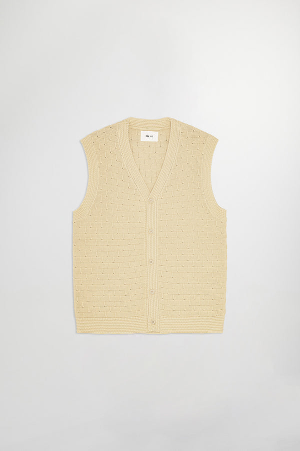 Prenda de punto Reece Vest - Crudo