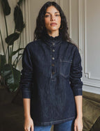Camicetta In Denim Grezzo Wany