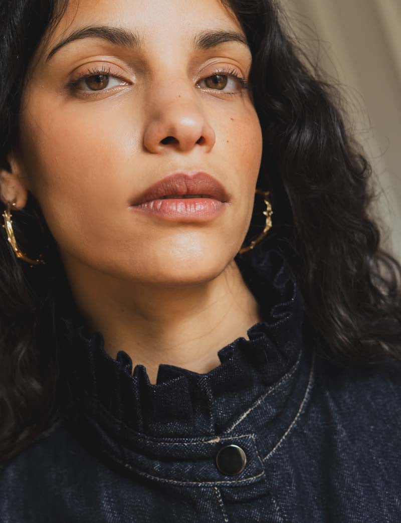Camicetta In Denim Grezzo Wany