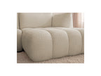 Azra - Fixed Corner Sofa - Bouclette Fabric - Right Angle