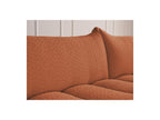 Azra - Fixed Corner Sofa - Bouclette Fabric - Right Angle