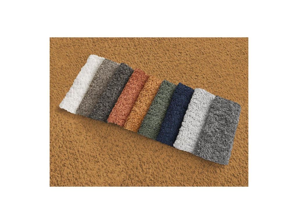 Azra - Fixed Corner Sofa - Bouclette Fabric - Right Angle