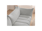 Azra - Fixed Corner Sofa - Bouclette Fabric - Right Angle
