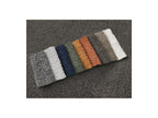 Azra - Canapé D'Angle Fixe - Tissu Bouclette - Angle Gauche