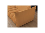 Azra - Canapé D'Angle Fixe - Tissu Bouclette - Angle Gauche