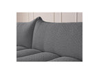 Azra - Canapé D'Angle Fixe - Tissu Bouclette - Angle Gauche