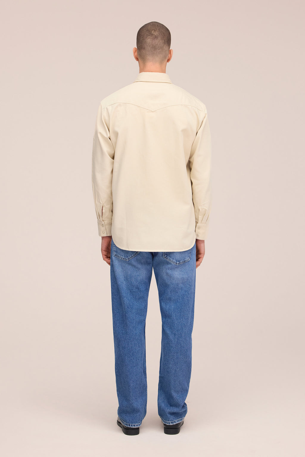 Camisa Ricky Denim - Marfil