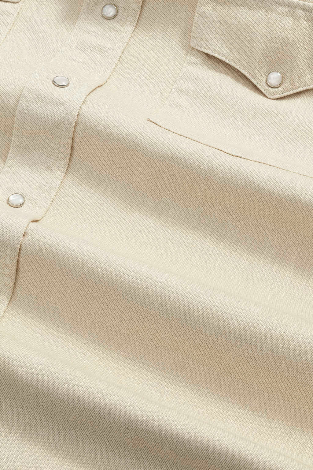 Camisa Ricky Denim - Marfil