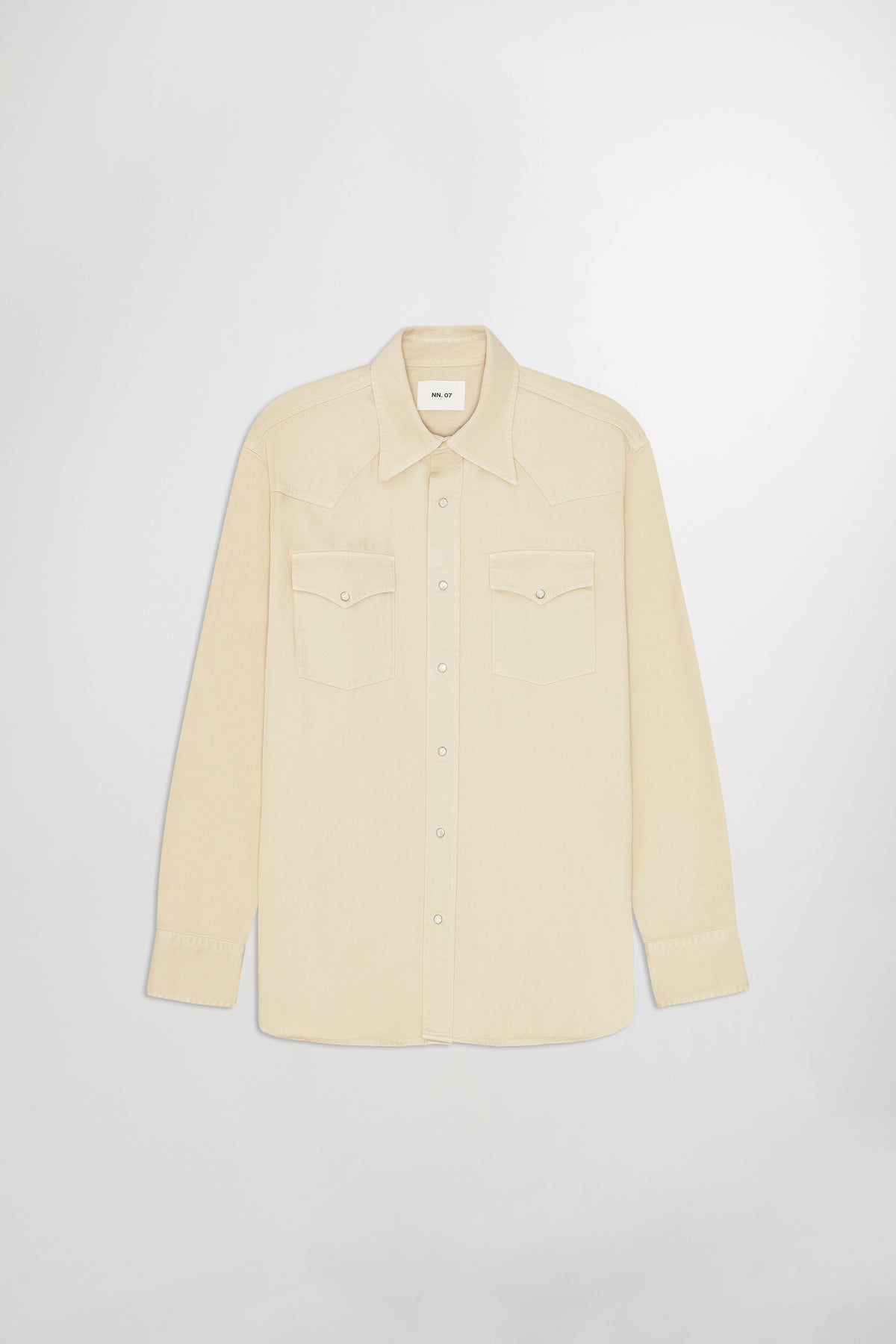 Camisa Ricky Denim - Marfil